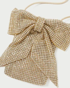Loeffler Randall Violet Diamanté Bow Crossbody| FOR THE BRIDE|Crossbodies